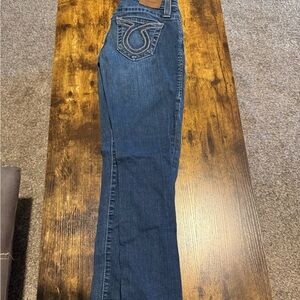 Big Star Women's Skinny Jeans in Dark Blue Wash